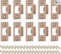 uxcell t Door Strike Plate, Rose Gold by uxcell