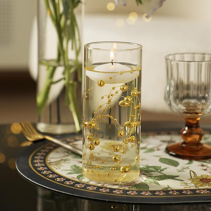 Set of 12 Glass Cylinder Vases for Centerpieces - Image 9
