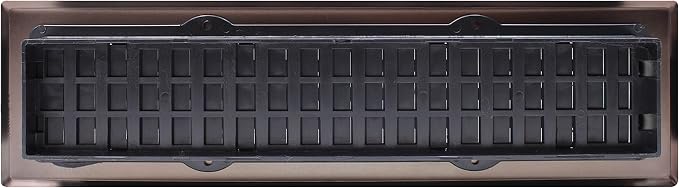 Decor Grates AJH212-RB Oriental Floor Register, 2x12 Inches, Rubbed Bronze - Image 7