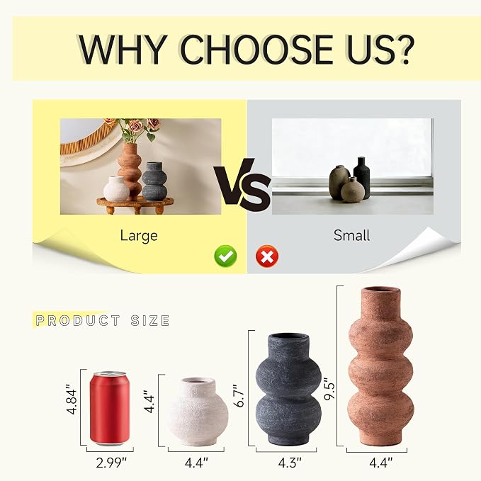 Ceramic Vase Home Table Decor - Image 2
