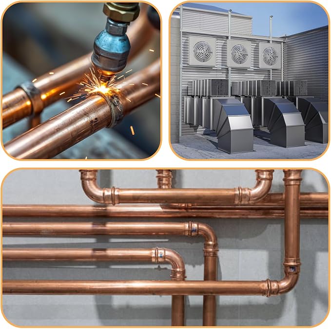 5Pcs Straight Copper Fittings, 3/8" ID Copper Coupling - Image 5