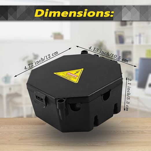 MIARALA Black Open Splice Junction Box | Splice Box Wire Electrical Junction Box - Image 7