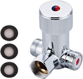 Brass Cold and Hot Water Mixing Valve | Chrome, by Gangang
