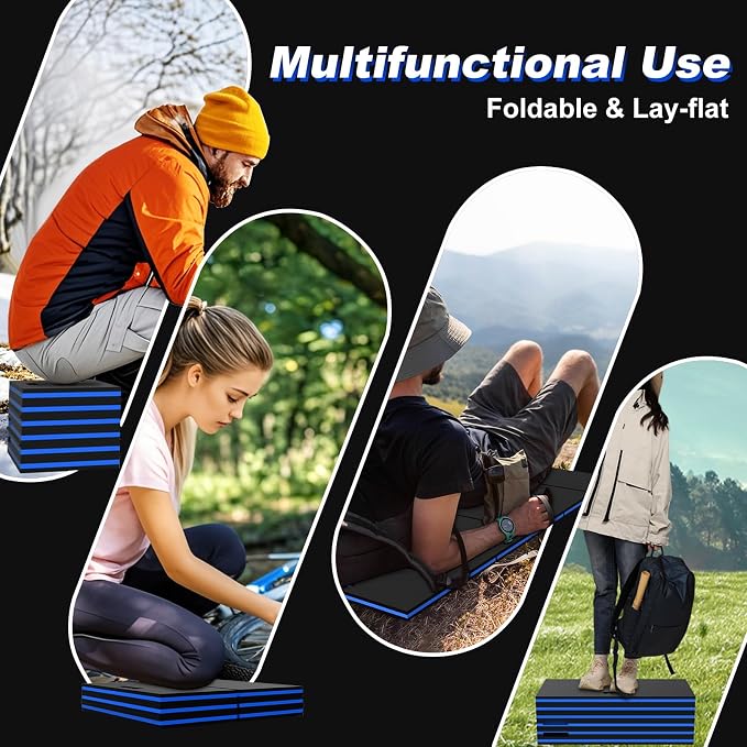 22.8" Wide Mechanic Mat Foldable EVA Kneeling Pad - Image 4