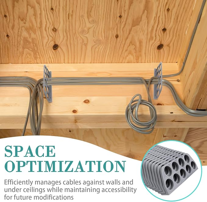 20 Pack Cable Chase-Wire Bracket, Cable Support Wire Bracket Holder | - Image 6