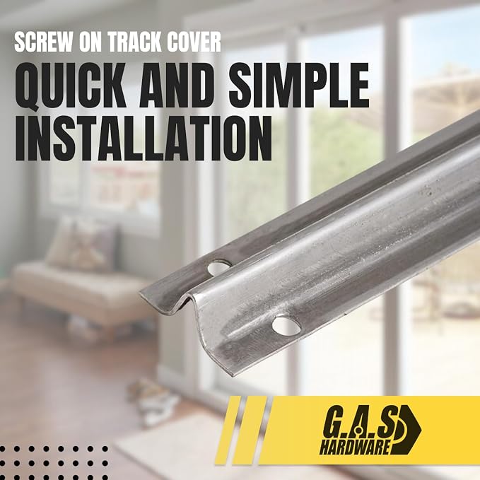 Screw on Track Cover for Sliding Patio Glass Doors | Fix and Repair Sliding - Image 4