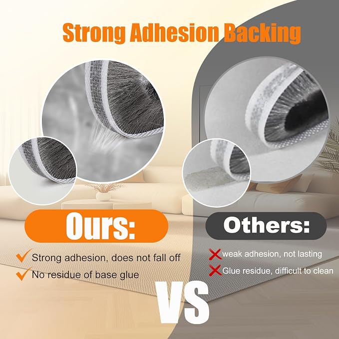 33.3FT Self-Adhesive Weather Stripping Seal - Image 3
