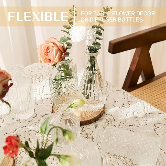 Mini Bud Vases Centerpieces for Tables, Small Flower Vases Suitable for - Image 6