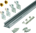 Prime-Line 161791 By-Pass Closet Track Kit, 48 In., 2-Door Hardware, by Slide-Co