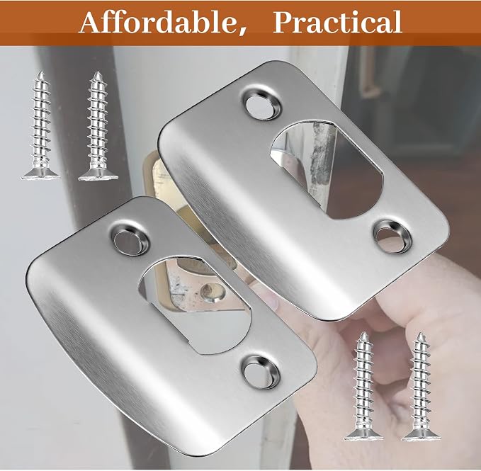 2 Pack Door Strike Plate, Strike Plates - Image 5
