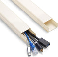 ZhiYo 6 ft Cord Covers for 4-7 Wires on Wall, 2 Pack | Paintable TV Cord Hider by ZhiYo