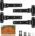 Heavy Duty Gate Hinges, 900 Lbs Capacity and Built-in Ball Bearings | 13" by WEIGREAT