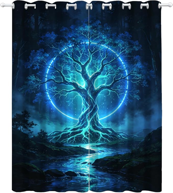 Tree of Life Blackout Curtains - Image 4