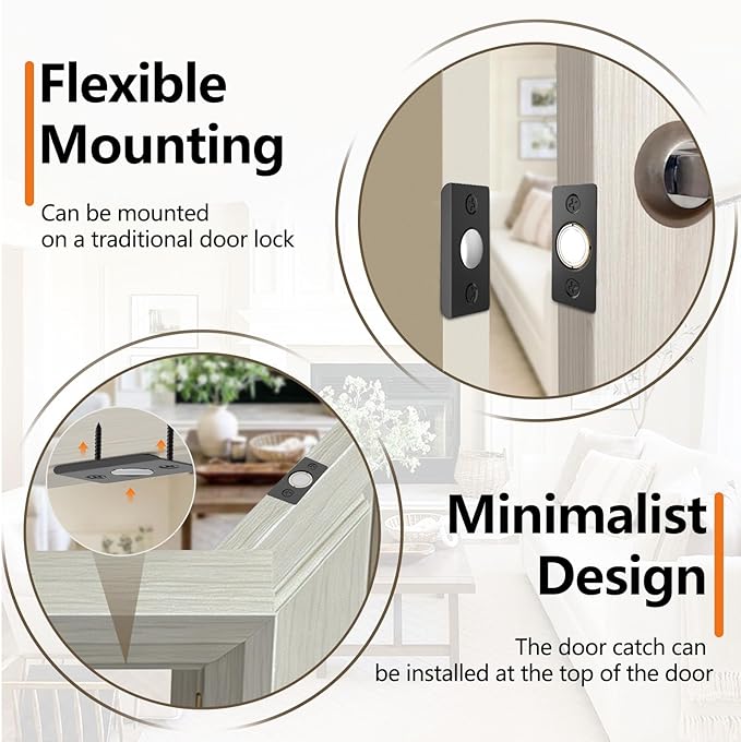 Tonitrui Upgraded Strong Magnetic Door Catch, Replacement - Image 6