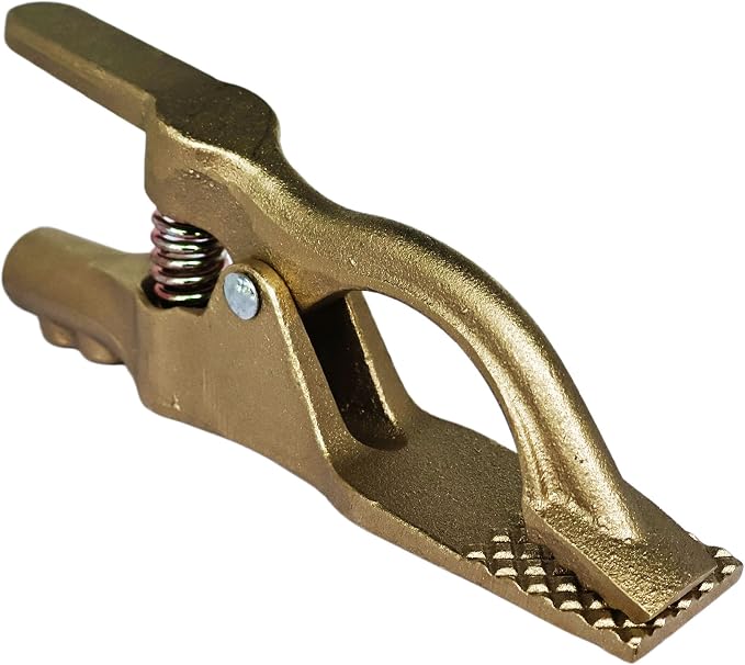 500-Amp Welding Ground Clamp, Heavy-Duty Brass Earth Clamp - Image 2