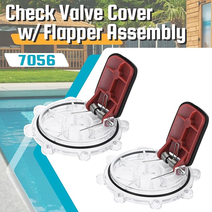 7056 Check Valve Cover with Flapper Assembly Replacement - Image 6