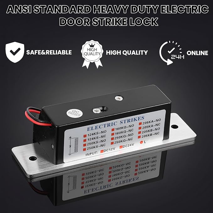 2026 Upgraded ANSI Standard Heavy Duty Electric Door Strike Lock - Image 6