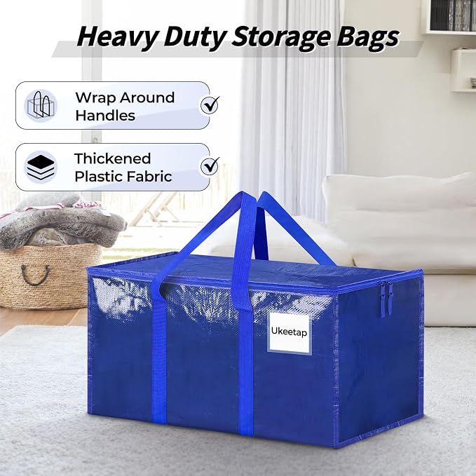 ukeetap 8 Pack Extra Large Clothes Storage Bins - Image 4