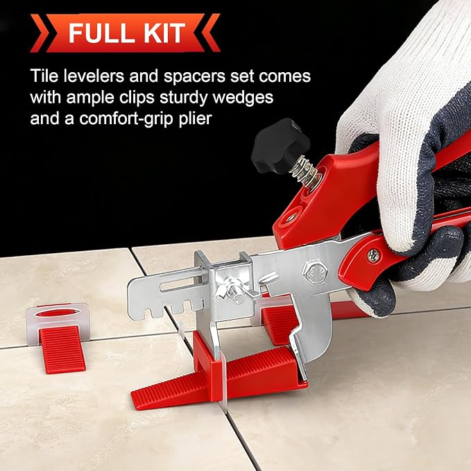 Tile Leveling System with Tile Plier, Tile Leveling System Kit - Image 4