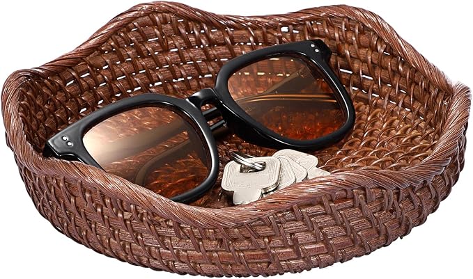 Hipiwe Round Key Bowl Tray Basket by Hipiwe