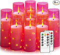 Nimiko Flickering Flameless LED Candles, Battery Operated Candles 9 Pcs by Nimiko
