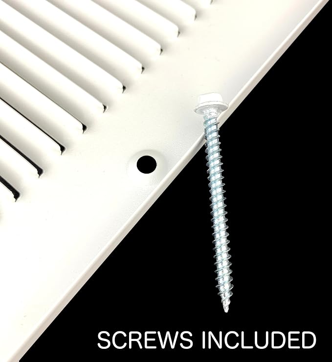 Fits 14x14 Duct Opening | Steel Return Air Grille by Handua | Vent Cover Grill - Image 4