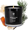 Lulu Candles Moroccan Amber Luxury Scented Soy Jar Candle, 9 Oz. | Smells Musky by LULUCANDLES