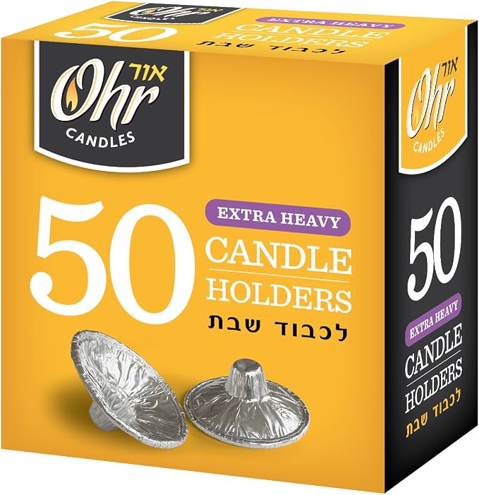OHR Extra Heavy Disposable Aluminium Foil Candle Holder, Drip Cup Bobeches - Image 7