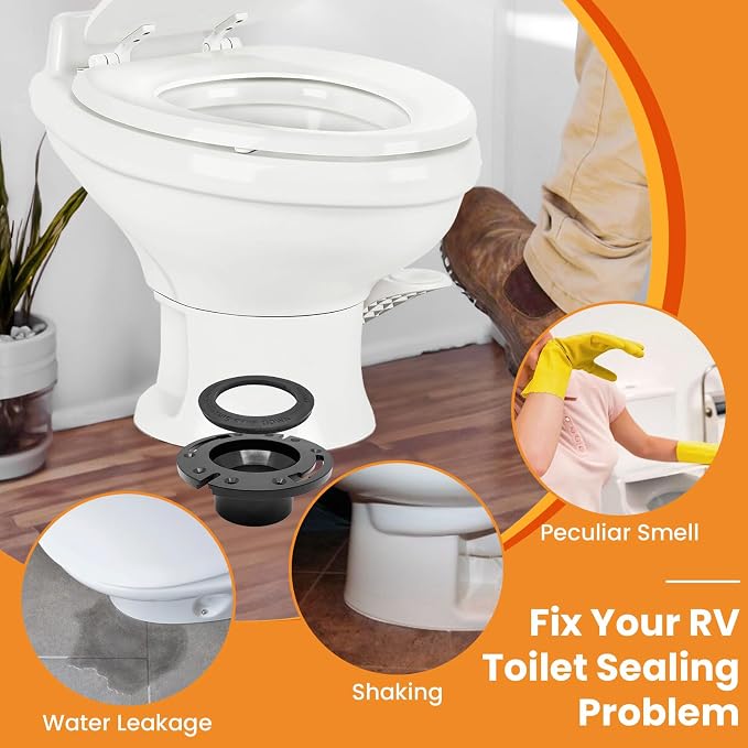 385345892 Waste Ball Seal Kit For RV 320 300 R34120 Toilet Seal Replaces - Image 3