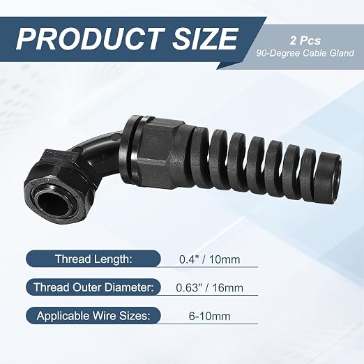 MECCANIXITY 2Pcs M16 Cable Gland - Image 2