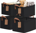 CHICVITA 4 Pack Fabric Storage Bins by CHICVITA
