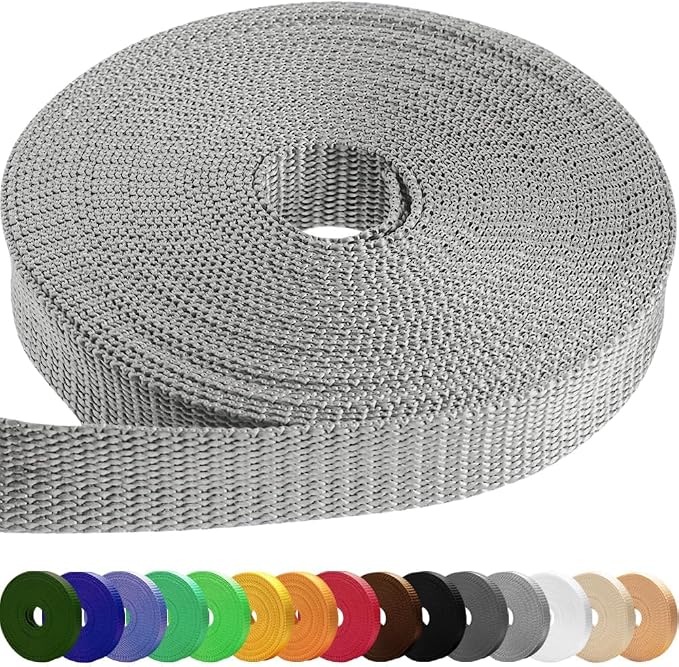 Webbing Strap, 3/4" to 2", 10-50 Yds, EDC gear, backpack repair and pet dog by TECEUM