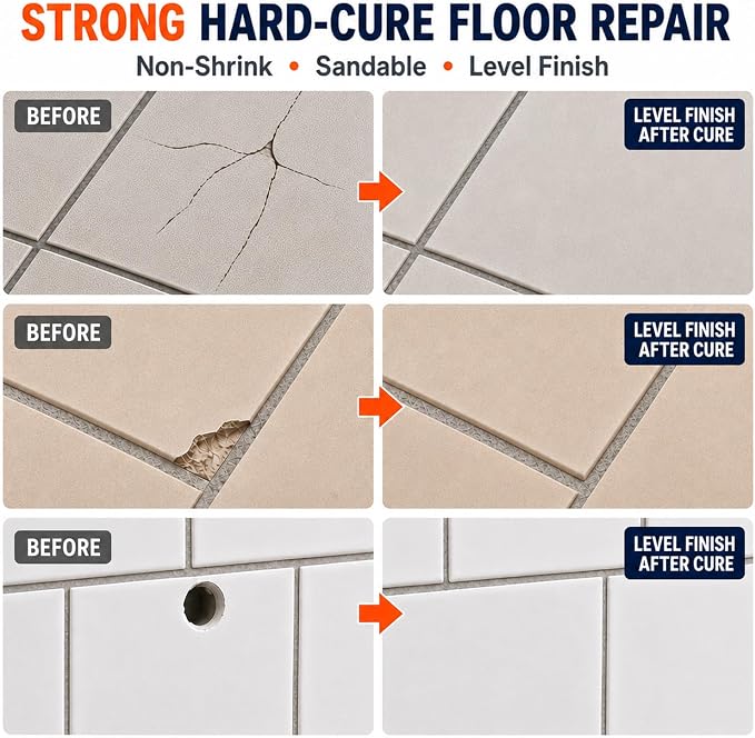 Tile Repair Kit, Ceramic & Porcelain Epoxy Putty - Image 4