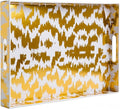Decorative Serving Tray with Handles by Zosenley