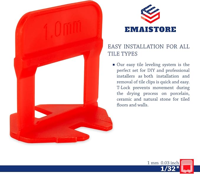 Tile Leveling System – 600 Tile Spacers – Compatible - Image 4