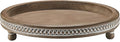 Handmade 12 Inch Decorative Tray, Small Beaded Tray Coffee Table Decor by KULEDM