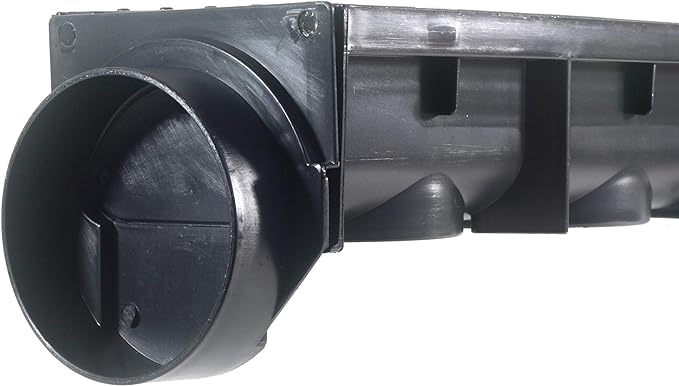 URA WATER - Model UA-100 - Drainage Trench Set - Channel Drain - Black Plastic - Image 4