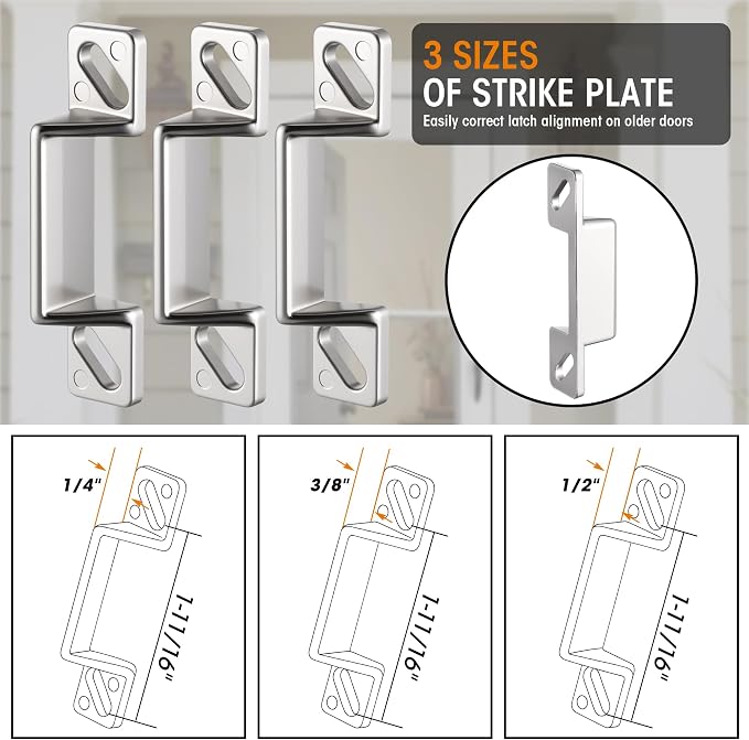 Storm & Screen Door Latch Replacement Kit - Image 4