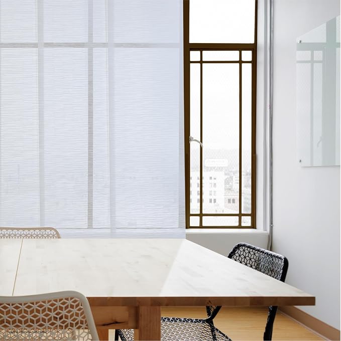 Replacement Fabric Panels for Sliding Glass Door, Fabric Only, Natural Woven - Image 7
