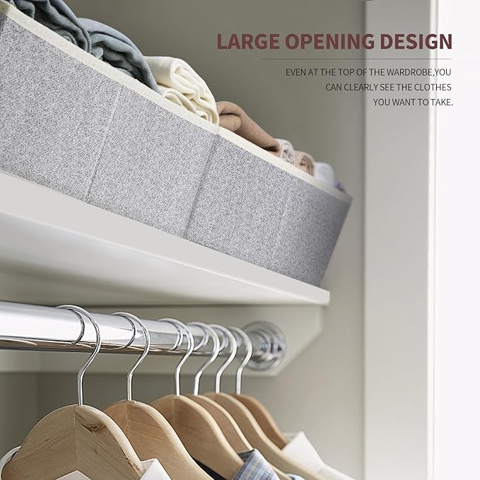 Closet Organizers Bins 6 Packs - Image 3