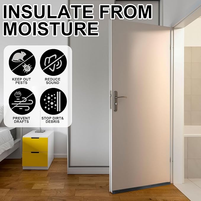 FoldTier 4 Pcs All-Season Door Sweeps - Image 5