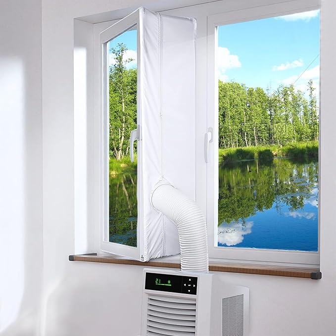 3M Window Seal Kit for Portable Air Conditioner, 100% Sealing Effect Window by Jyxmor
