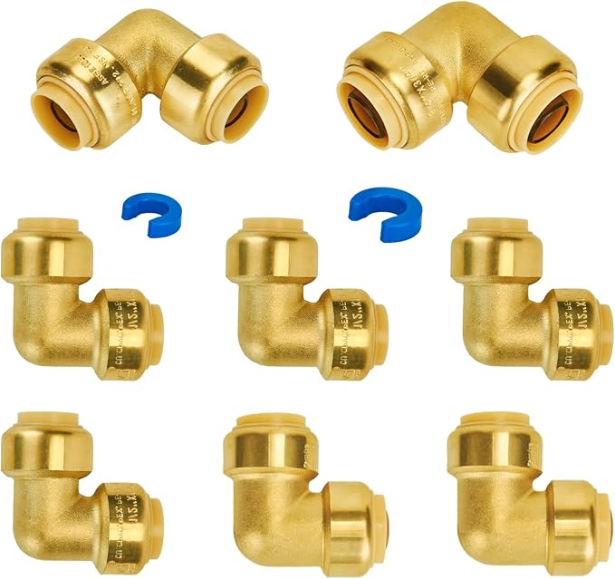 Push 1/2" 90-Degree Elbow, 3/4" Elbow, by SUNGATOR