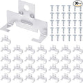 PATIKIL 30 Pcs Recessed Light Clips Downlight Housing C Clips, 304 Stainless by PATIKIL