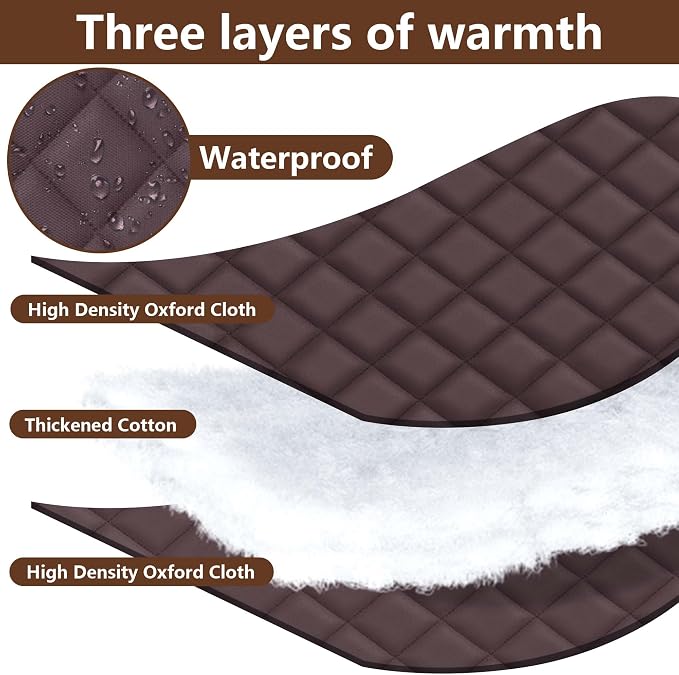 3-Layer Winter Insulated Window Curtain - Image 2