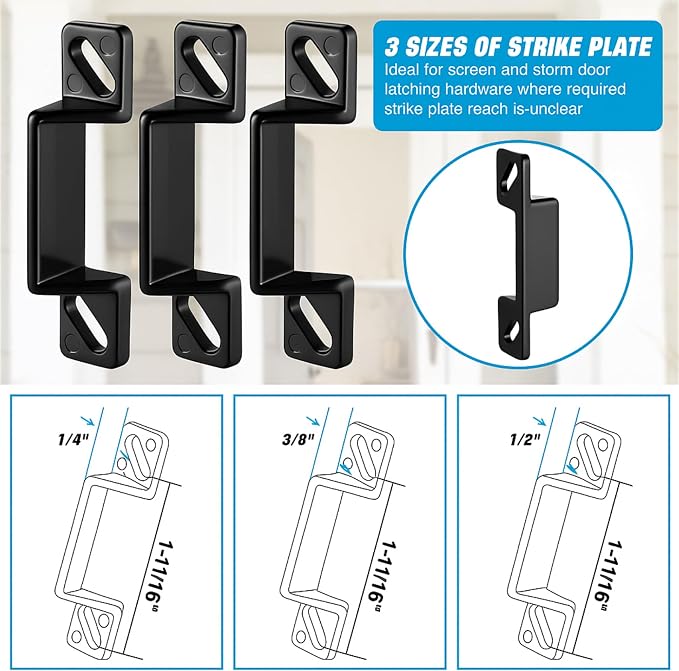Screen Door Latch Replacement Kit - Image 2