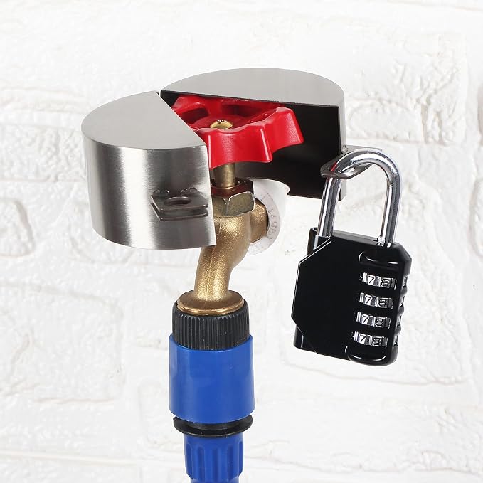 Gate Valve Locking Device Metal Stainless Steel, no Installation Required - Image 3