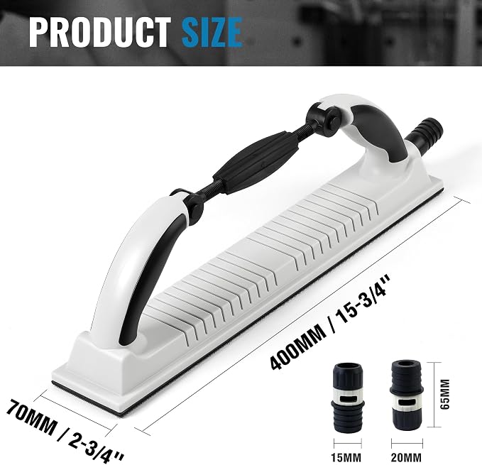 15PCS Adjustable Radius Flexible Sanding Block - Image 2