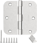 Door Hinges Brushed Nickel by AmzGod