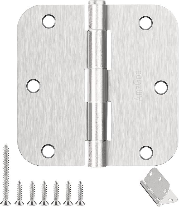 Door Hinges Brushed Nickel - Image 8